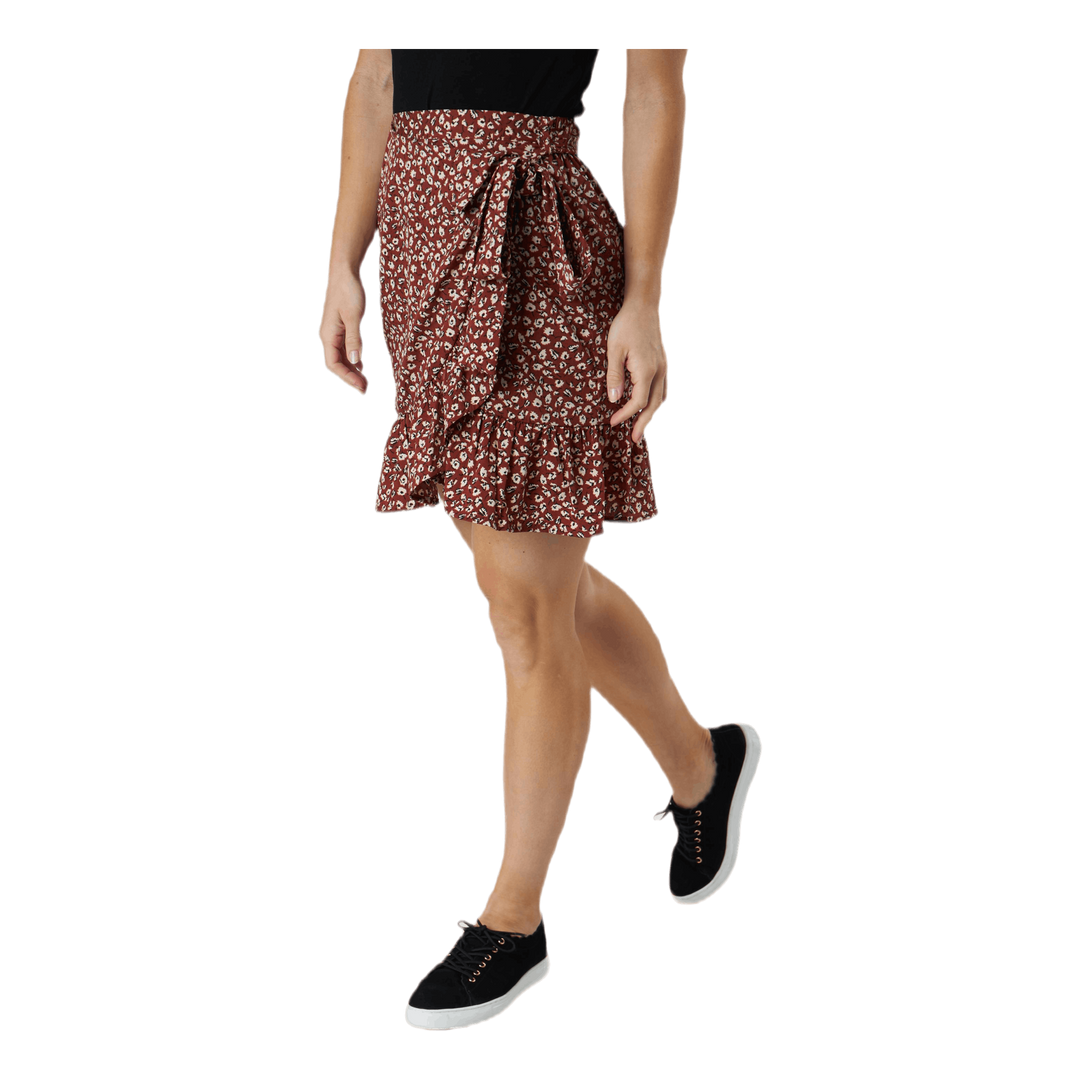 Olivia Wrap Skirt Wvn Beige