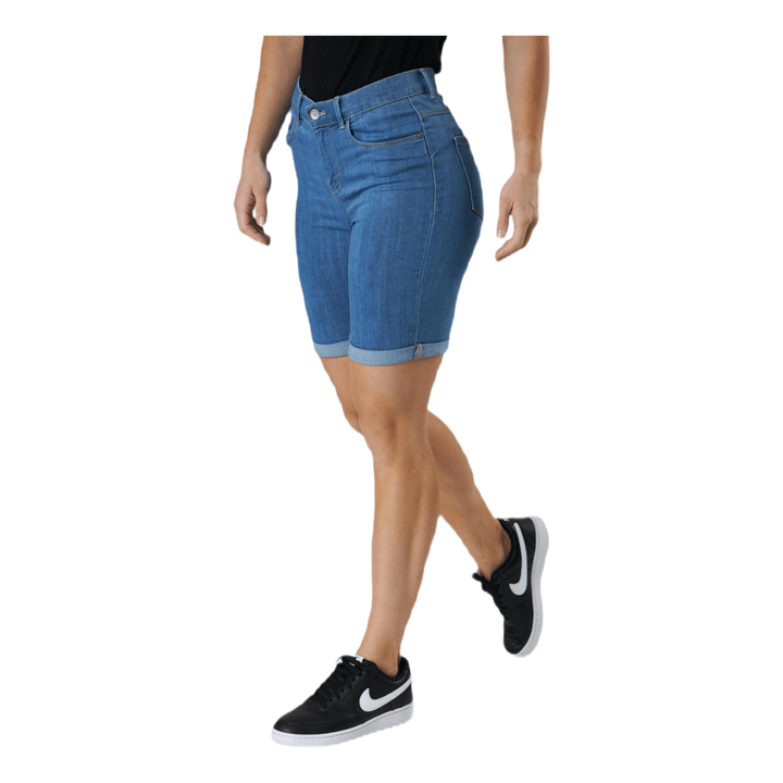 Rain Life Mid Long Shorts Blue