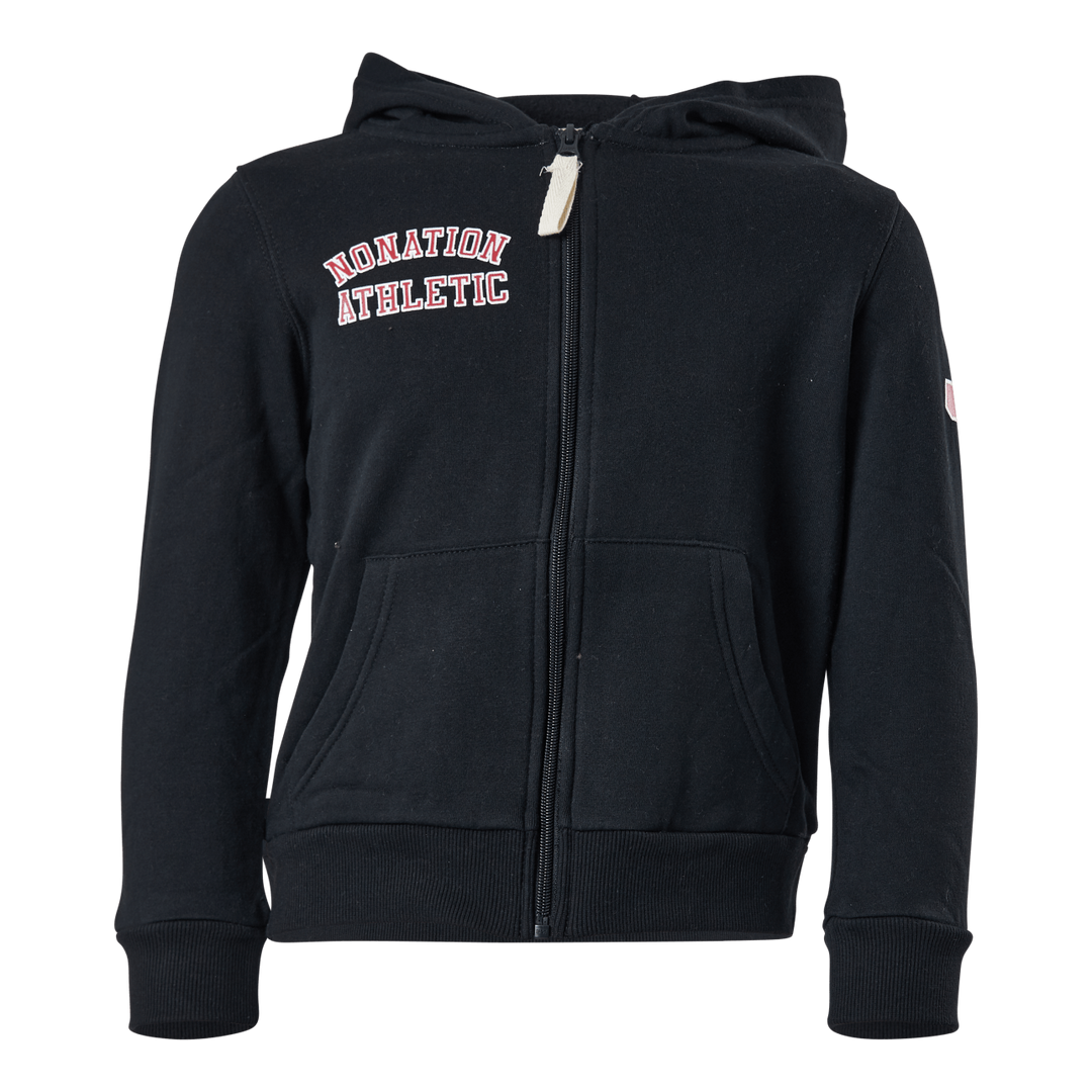 Alpha Full Zip Hood Black