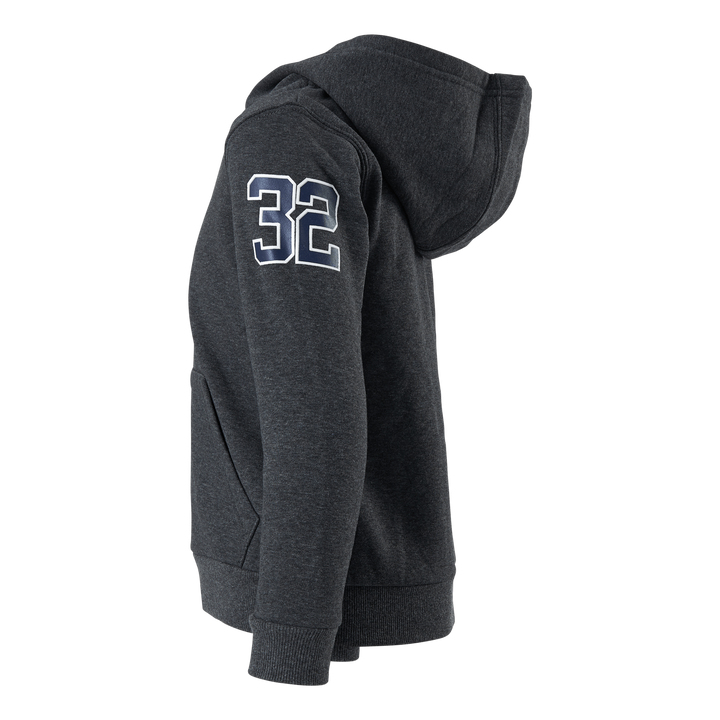 Alpha Full Zip Hood Grey