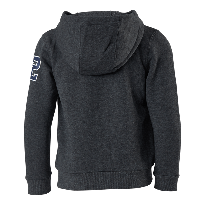 Alpha Full Zip Hood Grey