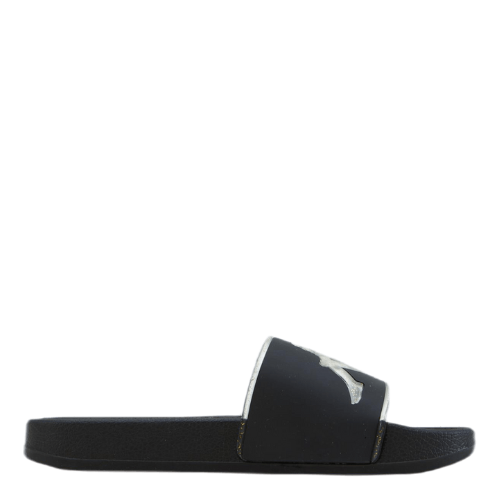 Slipper, Authentic Aqua 1 Black/Gold