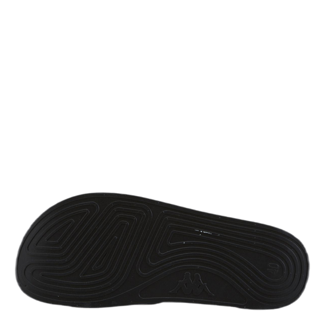 Slipper, Authentic Aqua 1 Black/Gold