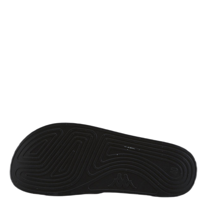 Slipper, Authentic Aqua 1 Black/Gold