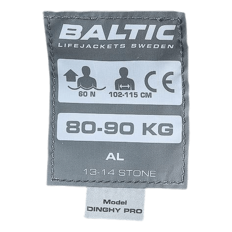 Dinghy Pro L-XL Black/Grey