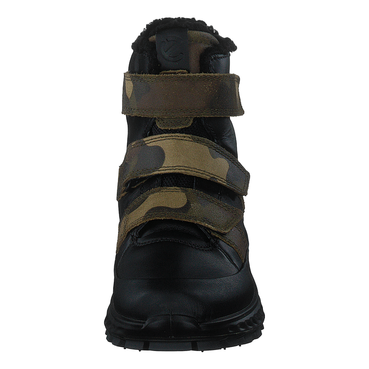 Ecco Exostrike Kids Black/tarmac Camo