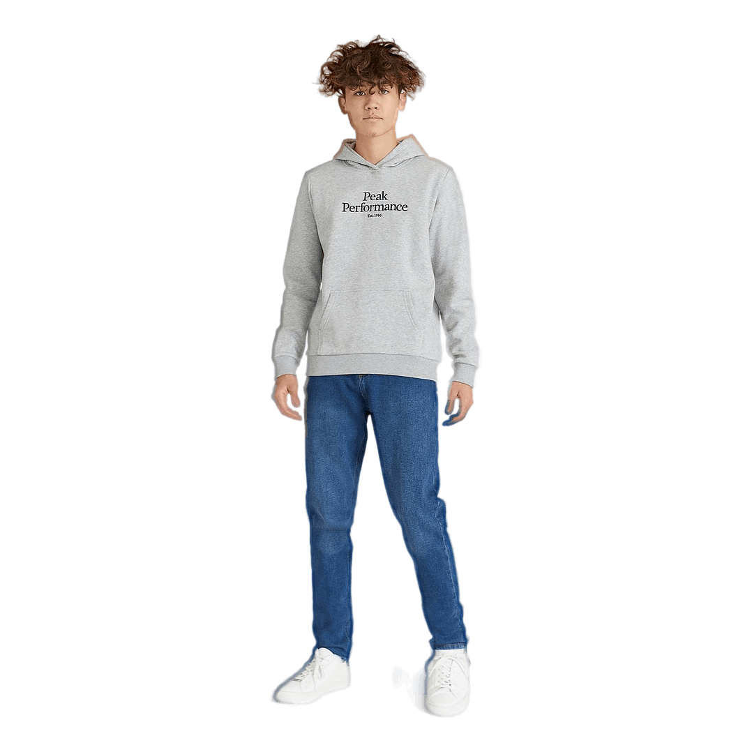 Junior Original Hood Med Grey Melange