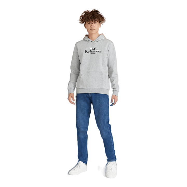 Junior Original Hood Med Grey Melange