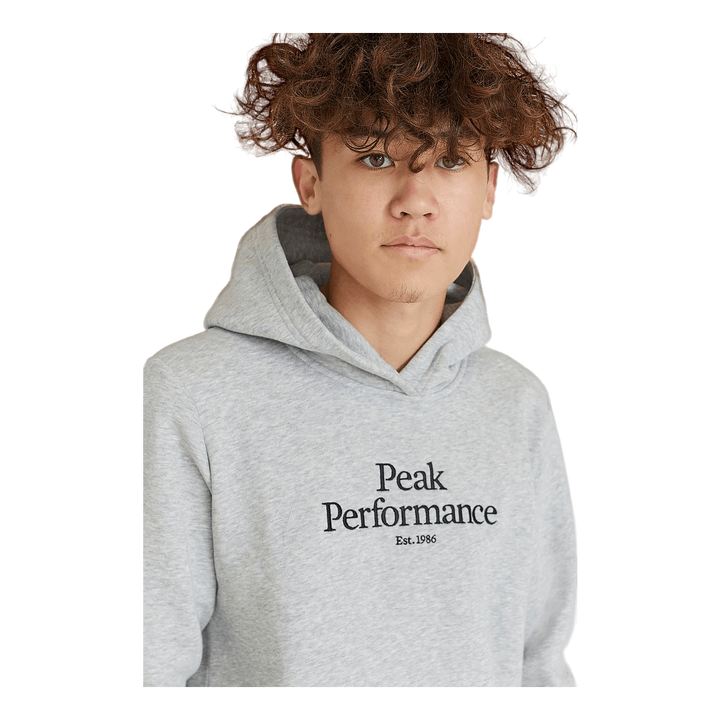 Junior Original Hood Med Grey Melange