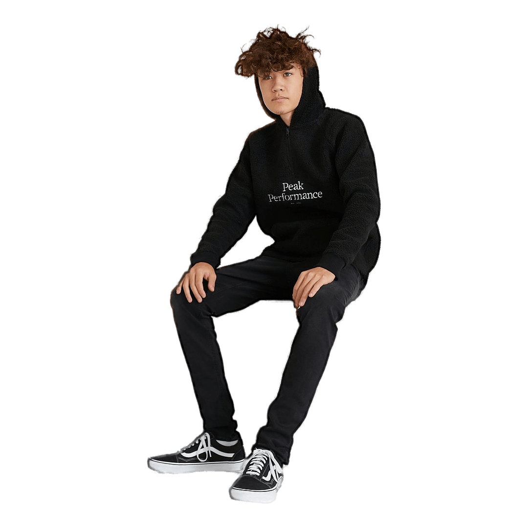 Junior Original Pile Half Zip Black