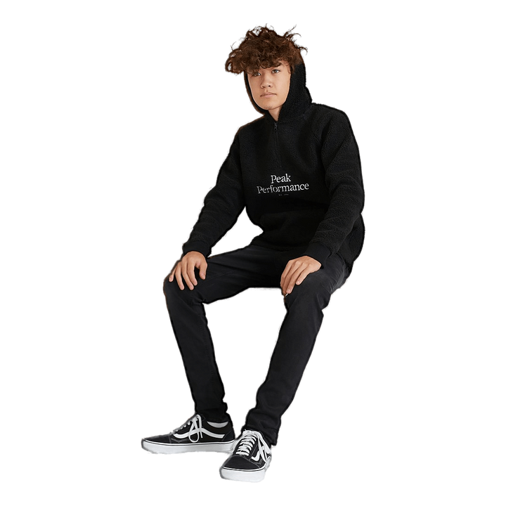 Junior Original Pile Half Zip Black