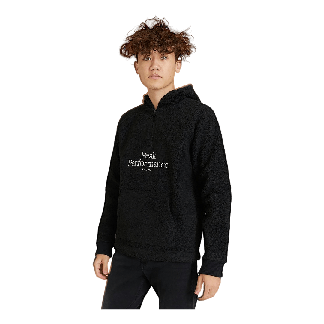 Junior Original Pile Half Zip Black