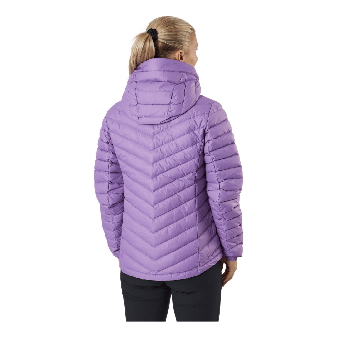 W Frost Down Hood Jacket Action Lilac