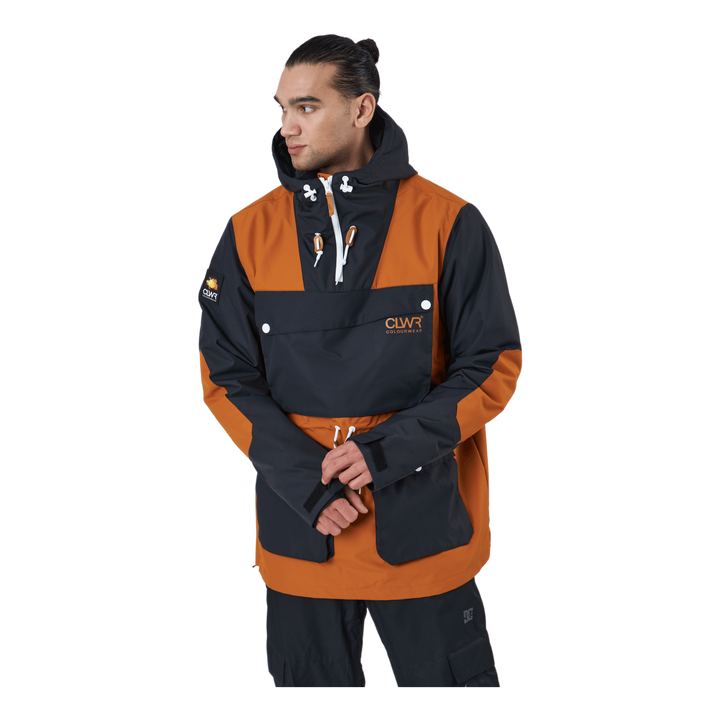 Essential Anorak M Dark Orange