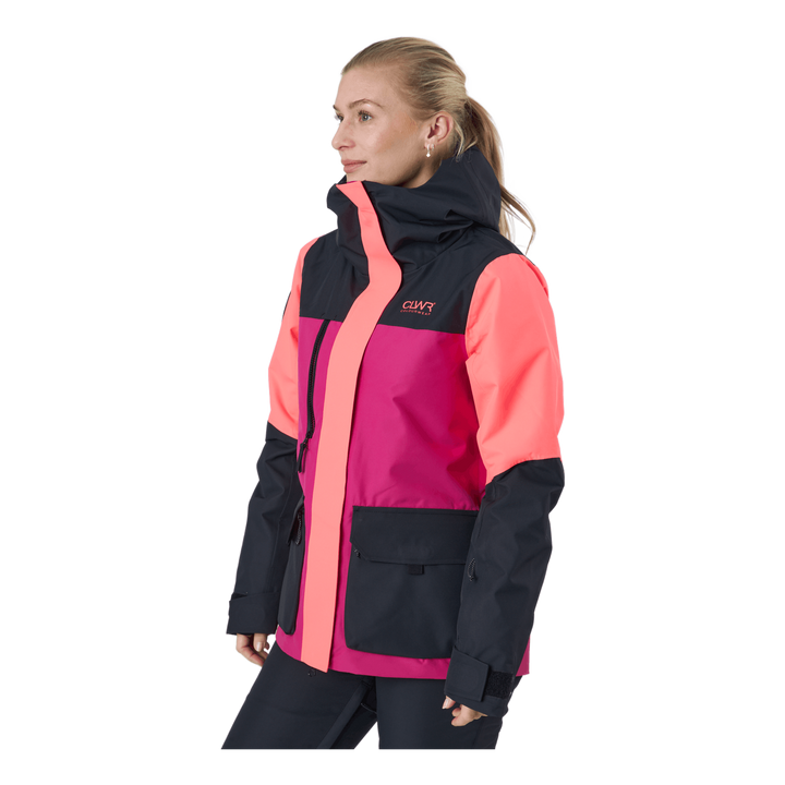 Square Jacket W Coral 355