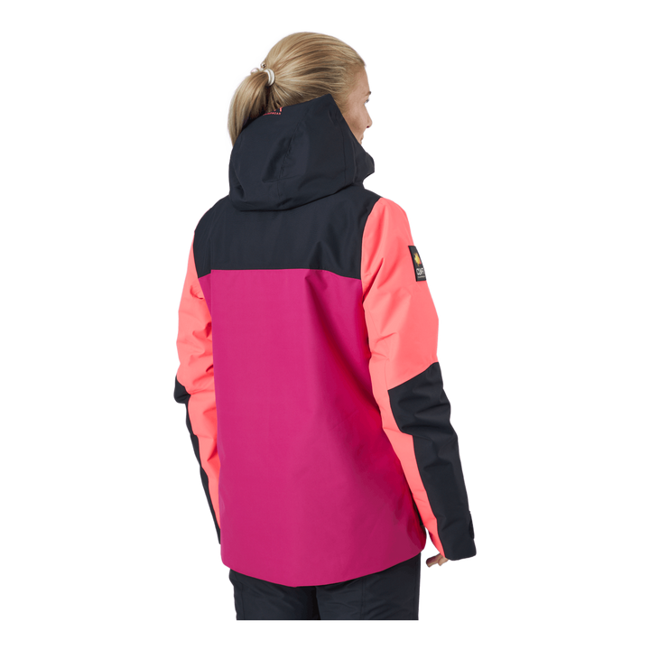 Square Jacket W Coral 355