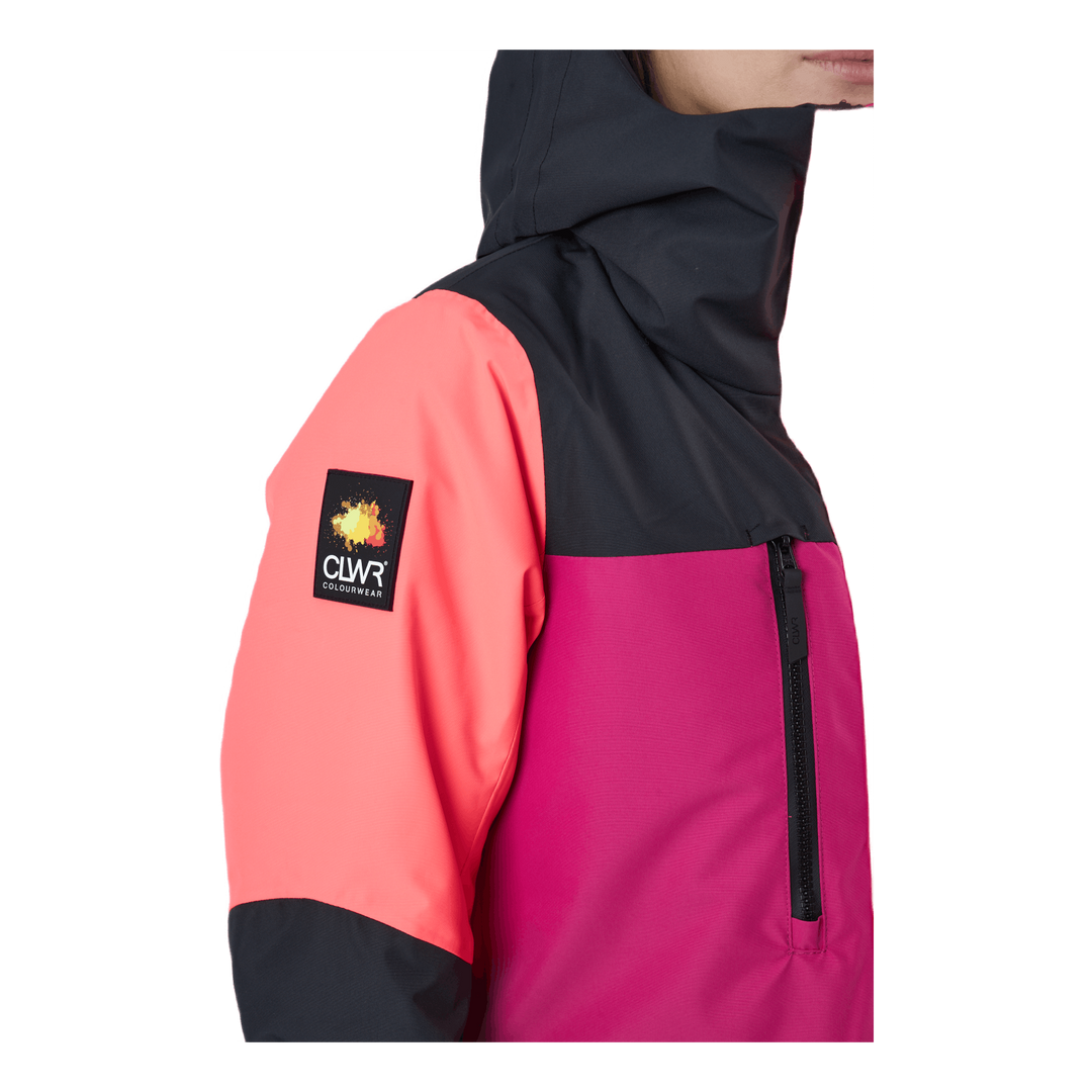 Square Jacket W Coral 355