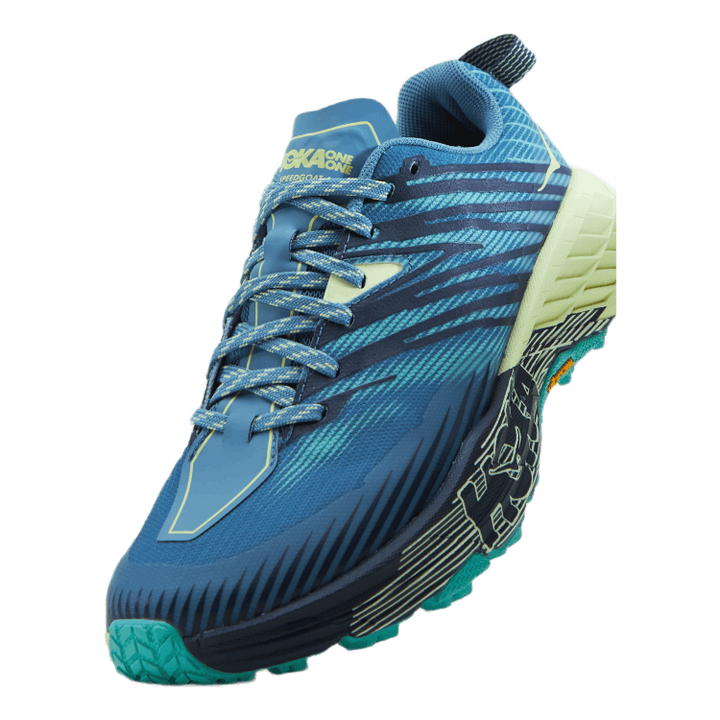 W speedgoat 4 wide Provincial blue / luminary gre