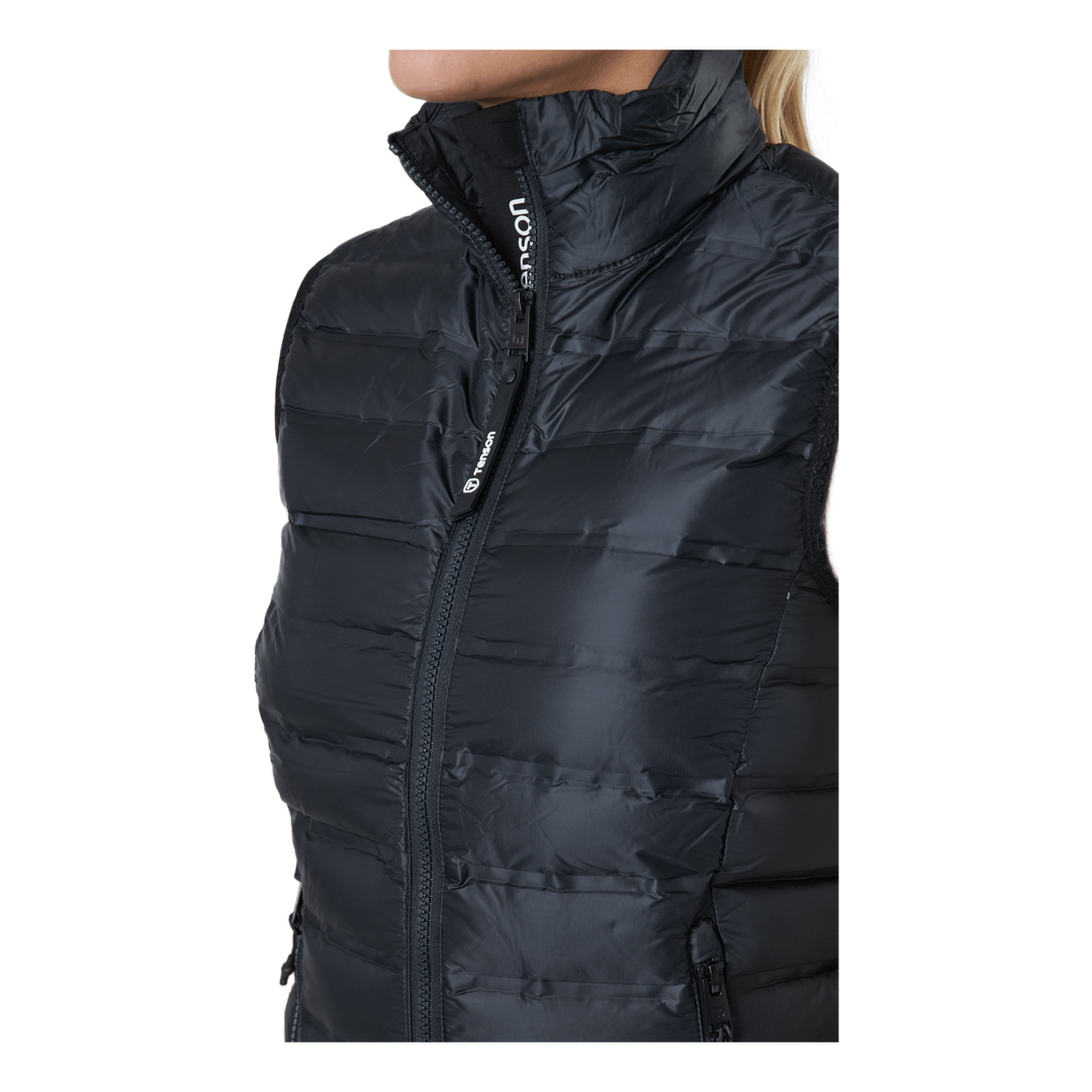 Tica Down Vest W 999 Black