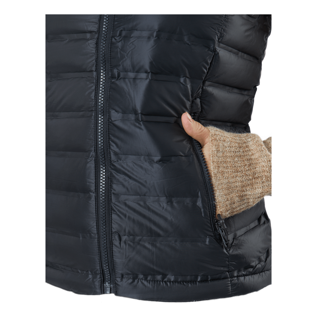 Tica Down Vest W 999 Black