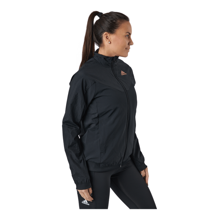 Woven Warm Jacket 000/black