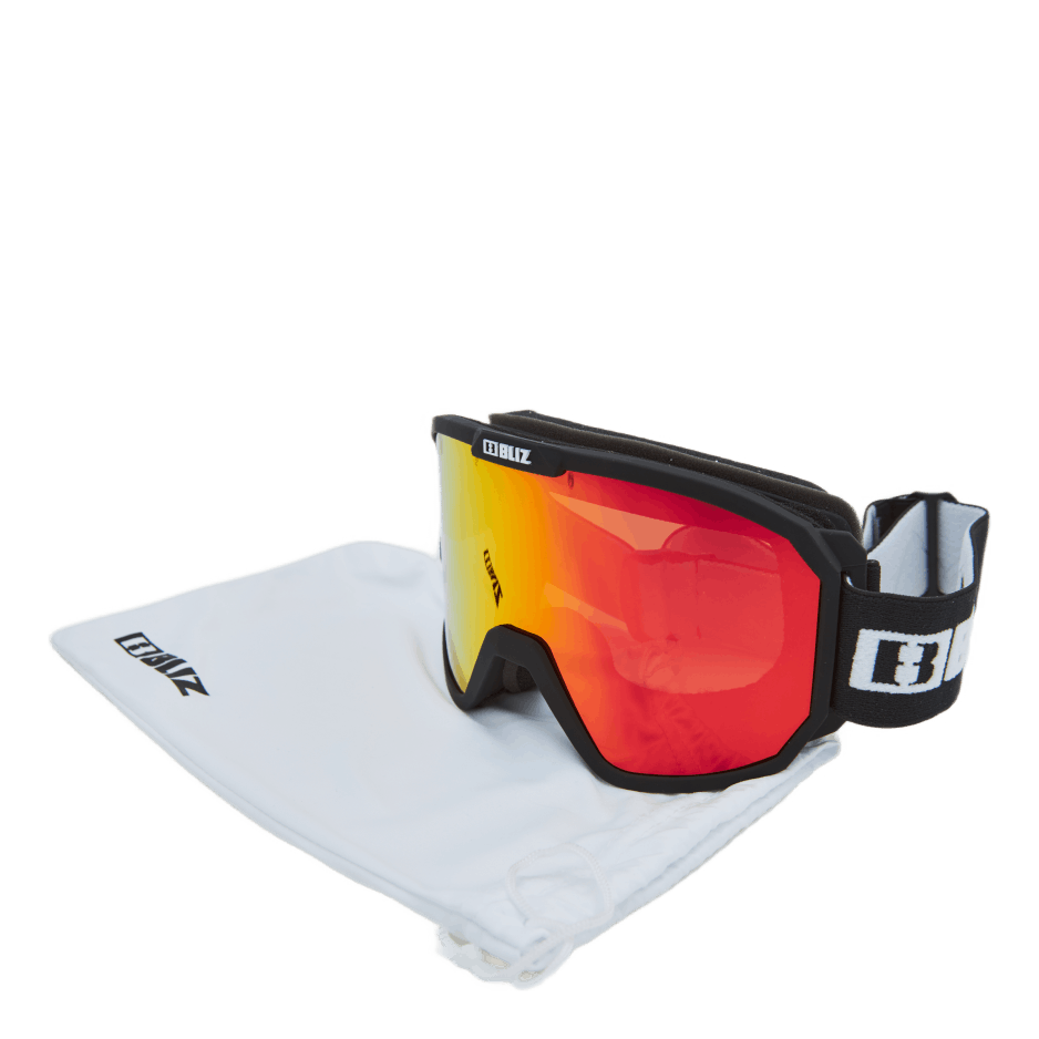 Rave Matt Black W Red Multi