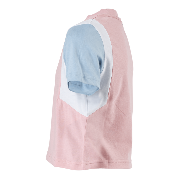 Teens Girls Samara Blocked Cro Coral Blush-blue Fog-bright Wh