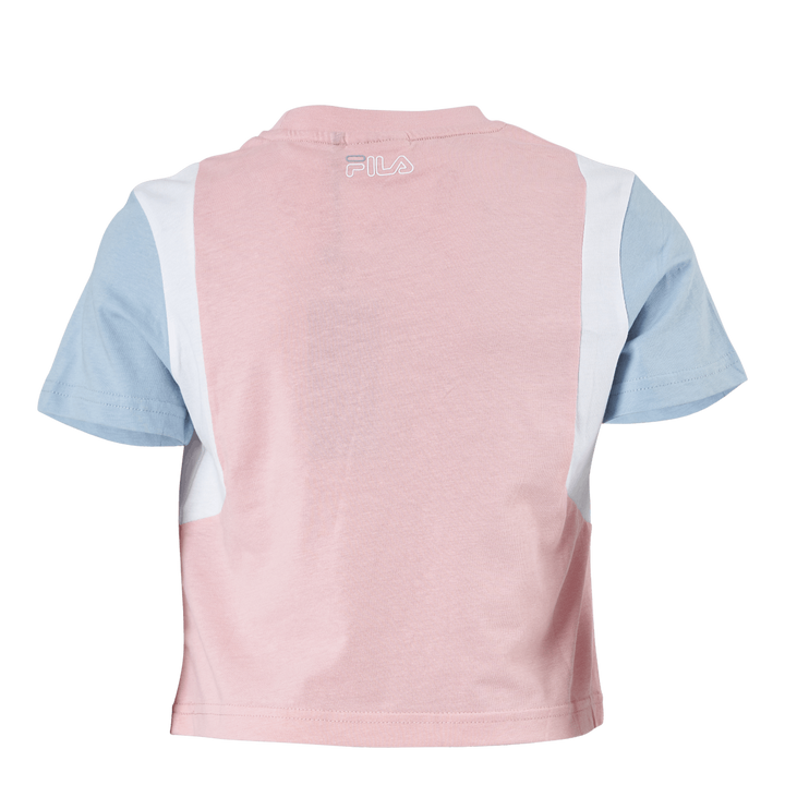 Teens Girls Samara Blocked Cro Coral Blush-blue Fog-bright Wh