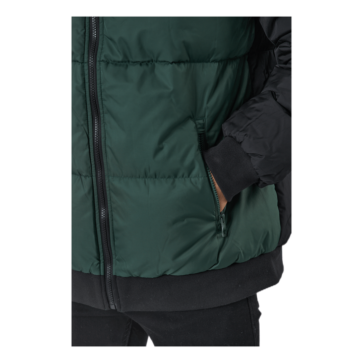 Men Oliver Puff Jacket Sycamore-black-bright White