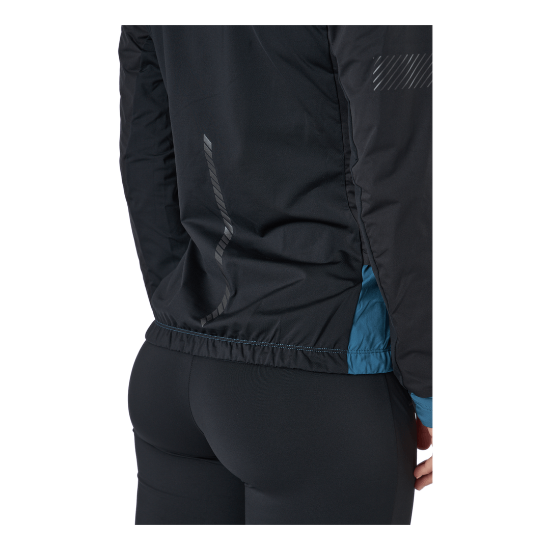 Light Shell Jkt W Black/mallard Blue