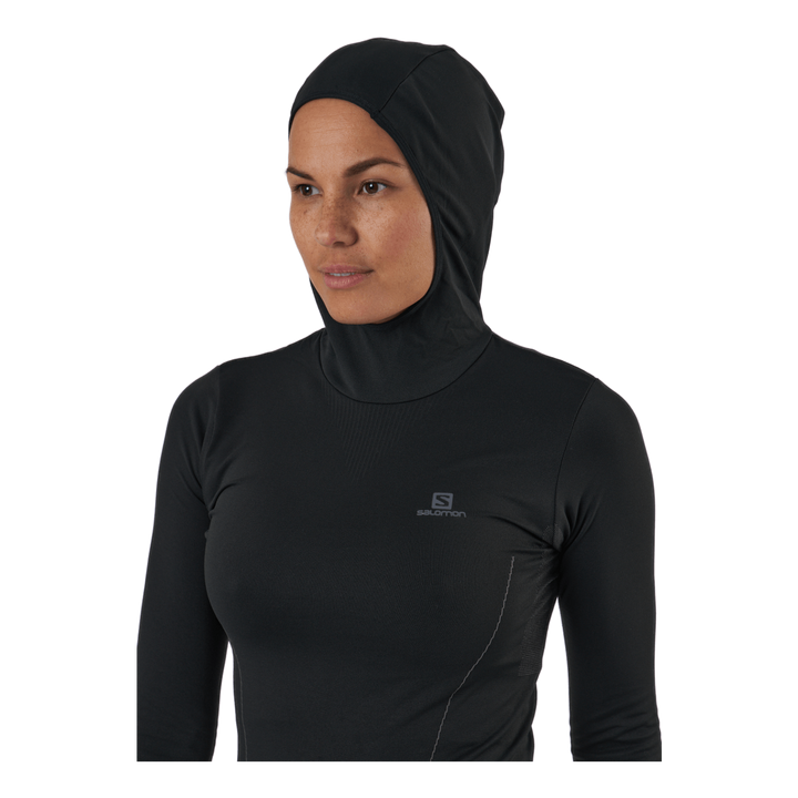 Comet Seamless Hoody W Black/ebony