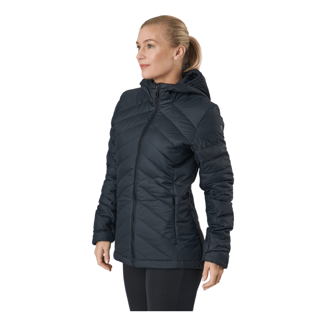 Transition Down Hoodie W Black