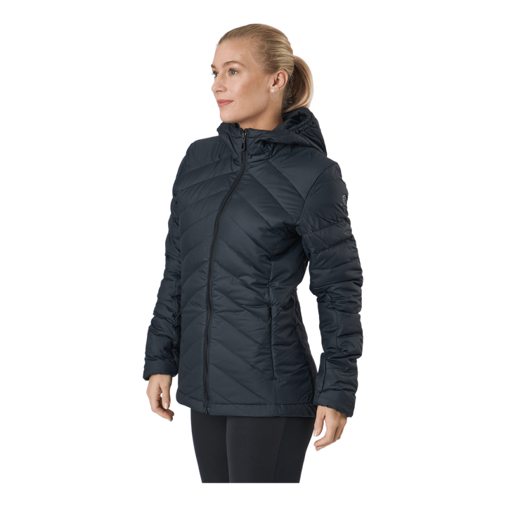 Transition Down Hoodie W Black