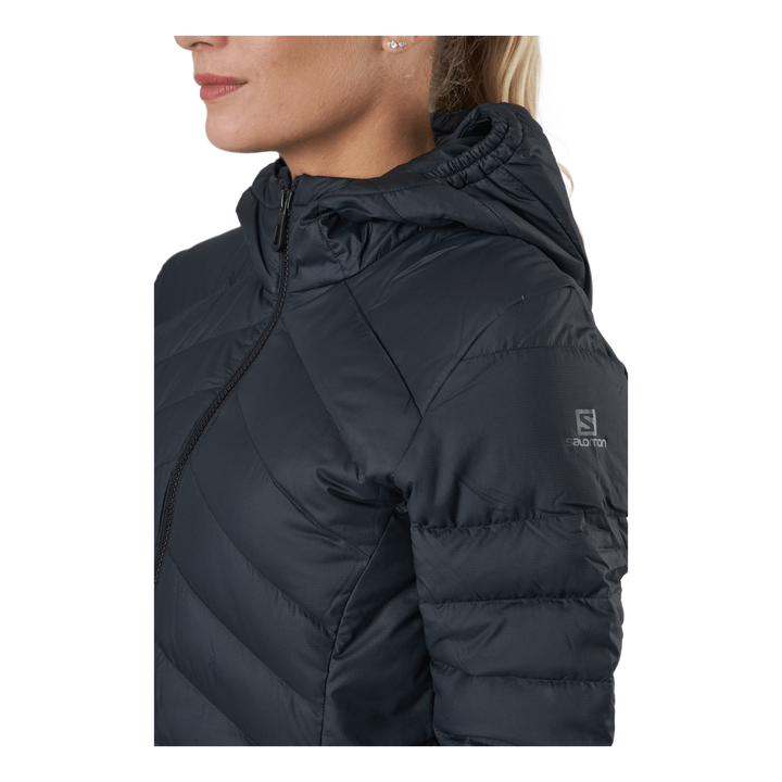 Transition Down Hoodie W Black