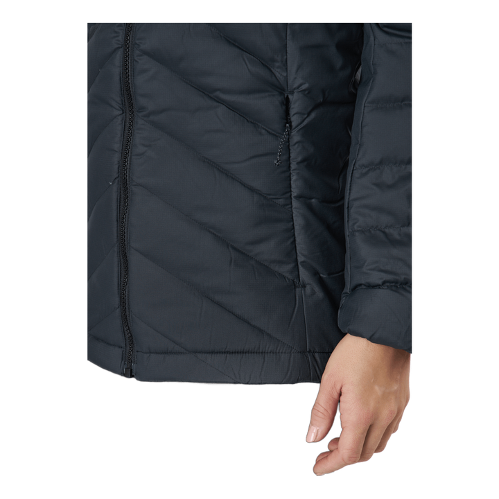 Transition Down Hoodie W Black