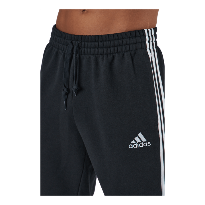 Essentials Slim  3 Stripes Pants Black / White