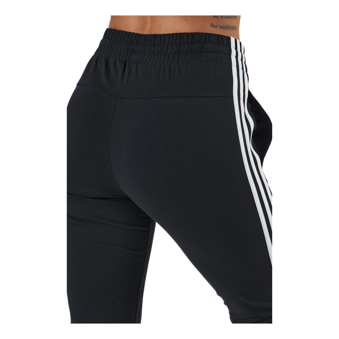 Essentials Single Jersey 3-Stripes Joggers Black