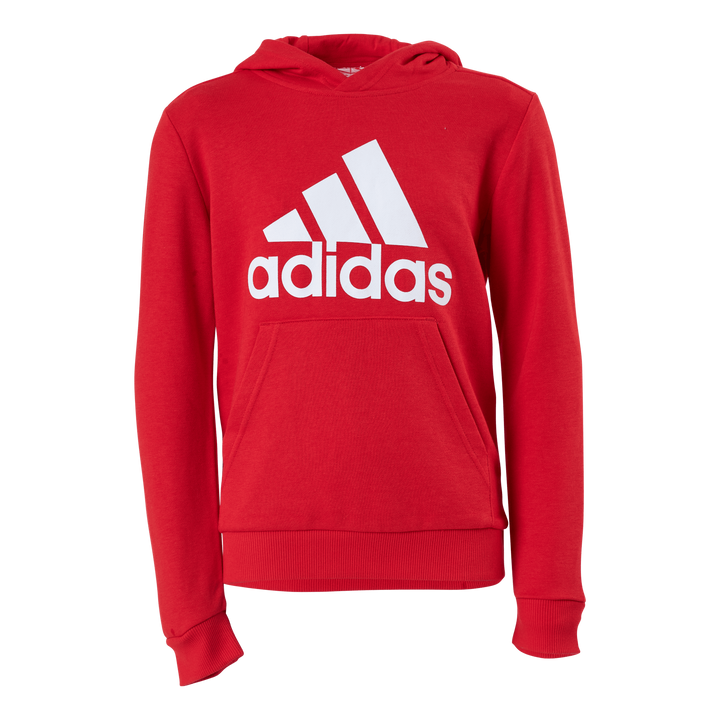 Adidas Boys Essentials Big Logo Hoodie Vivid Red / White