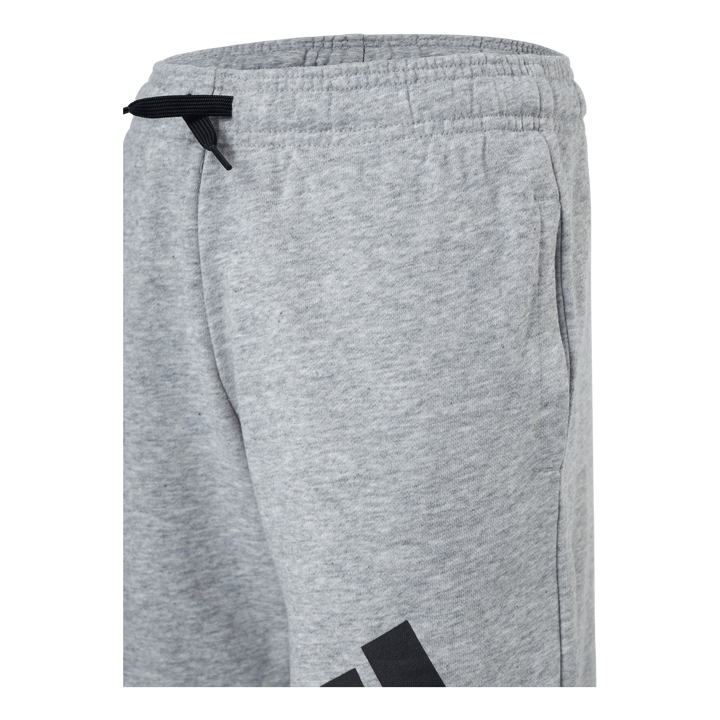 Adidas Boys Essentials Big Logo Short Medium Grey Heather / Black
