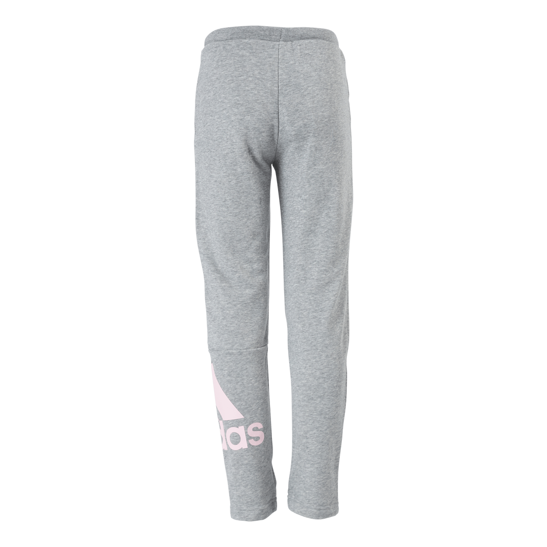 Adidas Girls Essentials Big Logo Pant Medium Grey Heather / Clear Pink
