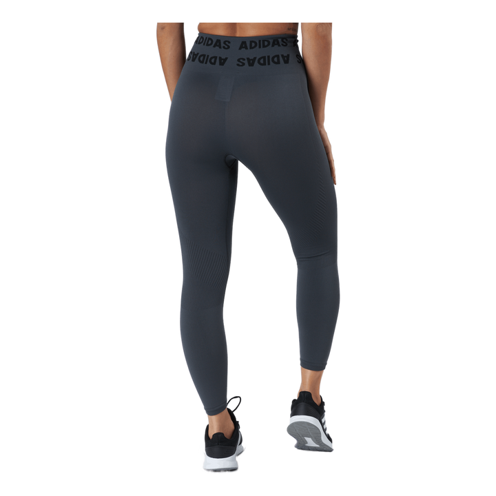 Training Branded Aeroknit 7/8 High Rise Tight Dgh Solid Grey