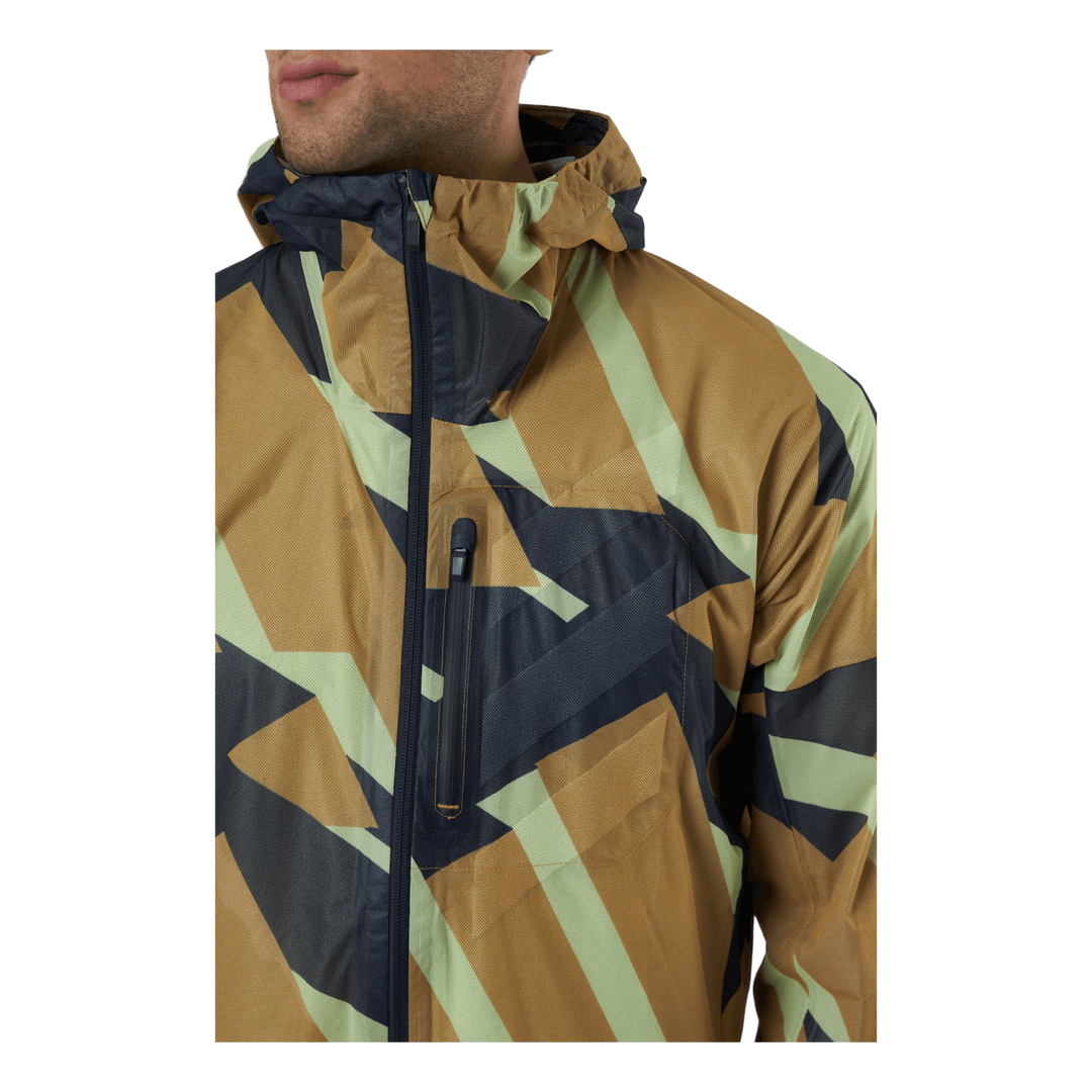 Terrex Agravic Graphic 2.5L Rain Jacket Mesa