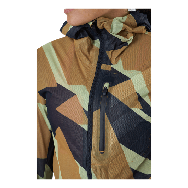 Terrex Agravic Graphic 2.5L Rain Jacket Mesa