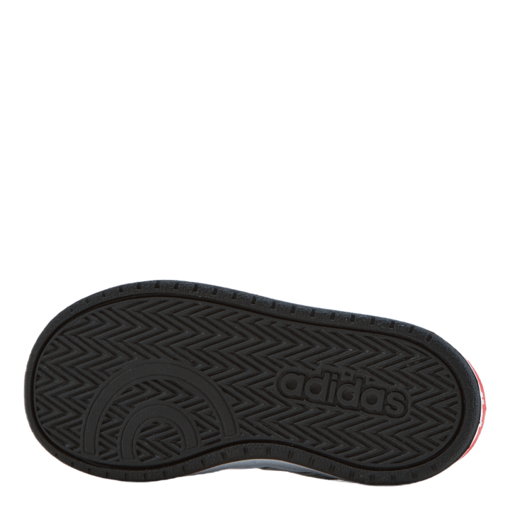 Hoops 2.0 Shoes Core Black / Cloud White / Vivid Red