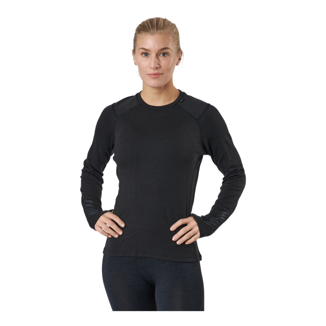 W Lifa Merino Midweight Crew 990 Black