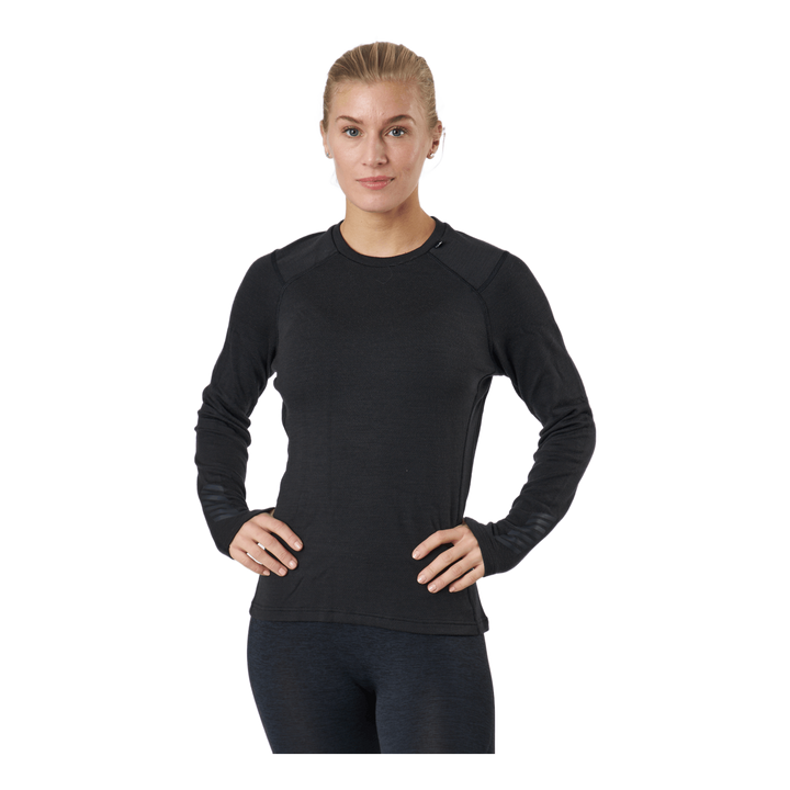 W Lifa Merino Midweight Crew 990 Black