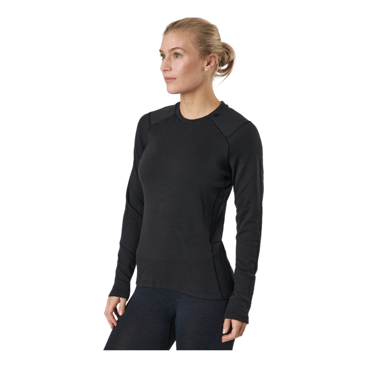W Lifa Merino Midweight Crew 990 Black