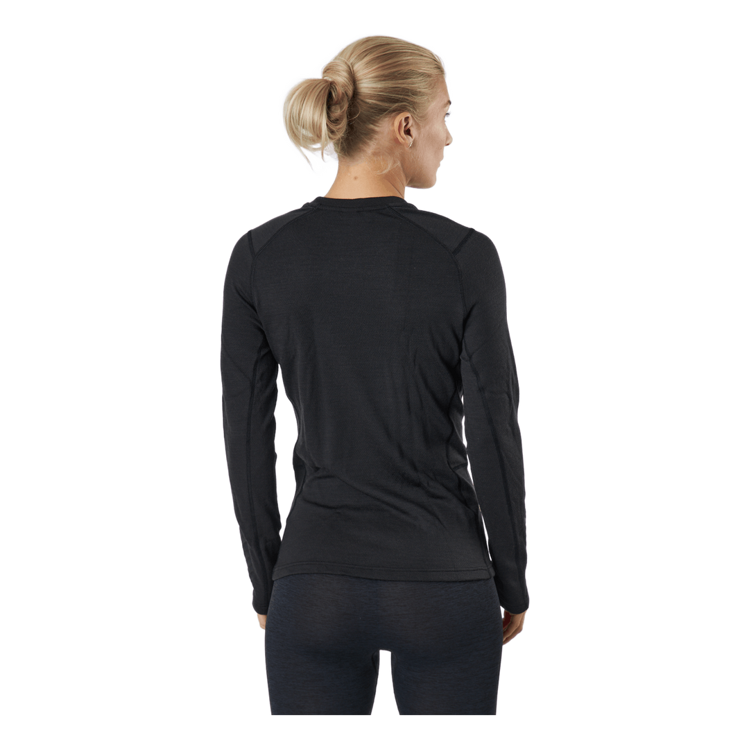 W Lifa Merino Midweight Crew 990 Black