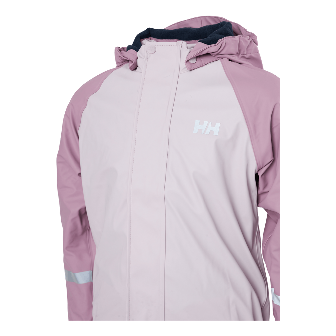 K Bergen Fleece Pu Rainset Pink Ash