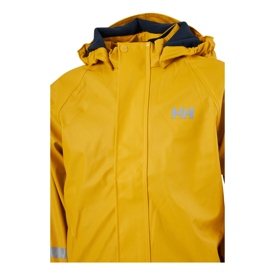 K Bergen Fleece Pu Rainset Yellow